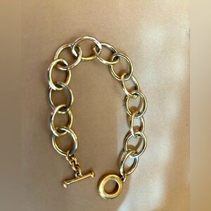 Charm link bracelet